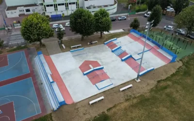 Le skatepark de Villeneuve-la-Garenne (92)