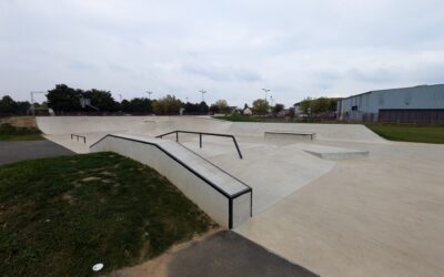 Le skatepark de Yutz Aéroparc (57)