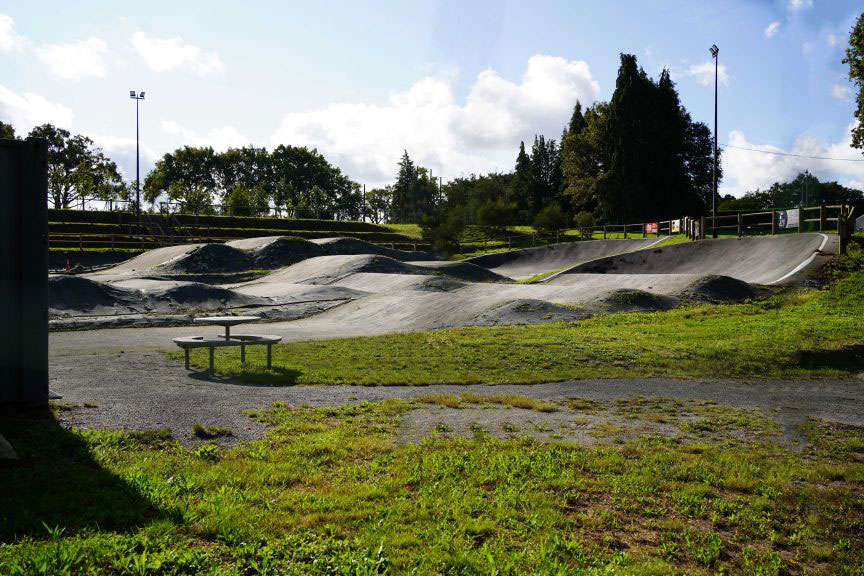 Vue de la piste de BMX de Savenay (44)