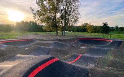 La pumptrack de Saint-Marcellin-en-Forez (42)