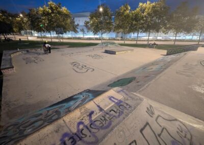 Le skatepark de Castelldefels (Espagne)