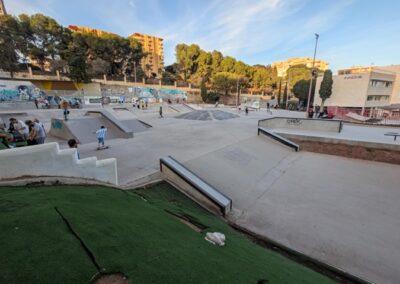 Le skatepark de Castelldefels (Espagne)