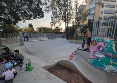 Le skatepark de Castelldefels (Espagne)