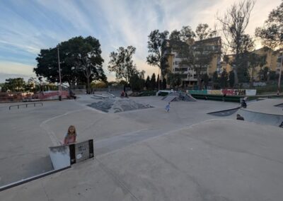 Le skatepark de Castelldefels (Espagne)