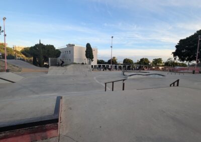 Le skatepark de Castelldefels (Espagne)