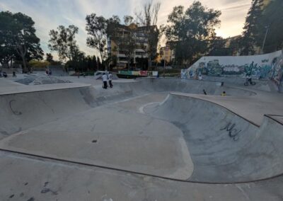 Le skatepark de Castelldefels (Espagne)