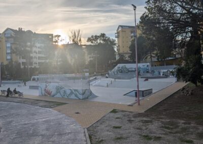 Le skatepark de Castelldefels (Espagne)