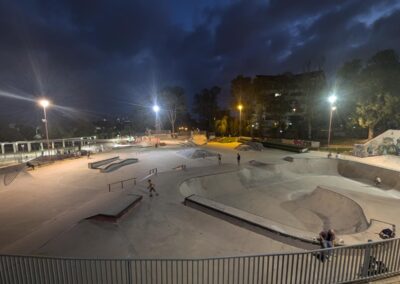 Le skatepark de Castelldefels (Espagne)