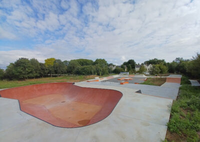 Présentation complète du skatepark de la Guerche de Bretagne