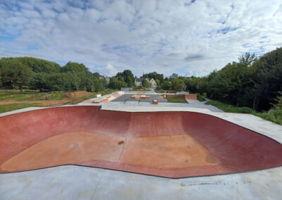 Présentation complète du skatepark de la Guerche de Bretagne