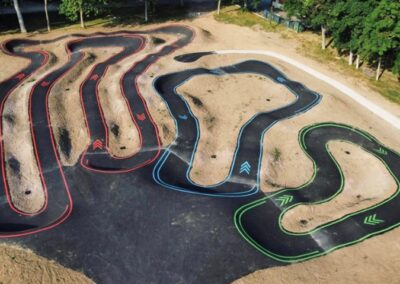 Présentation complète de la pumptrack d' Hermanville situé dans le département du Calvados (14).