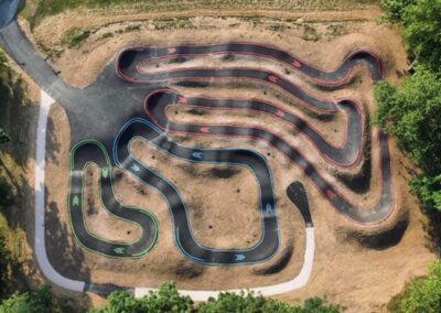 Présentation complète de la pumptrack d' Hermanville situé dans le département du Calvados (14).