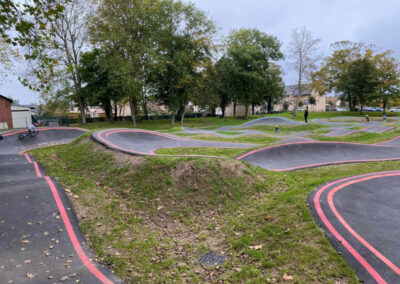 Présentation complète de la pumptrack d' Hermanville situé dans le département du Calvados (14).