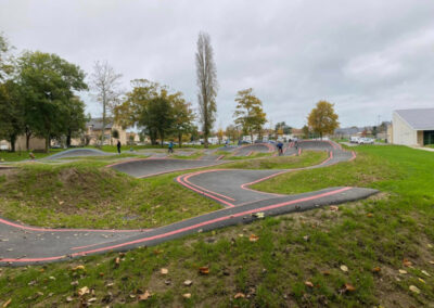 Présentation complète de la pumptrack d' Hermanville situé dans le département du Calvados (14).