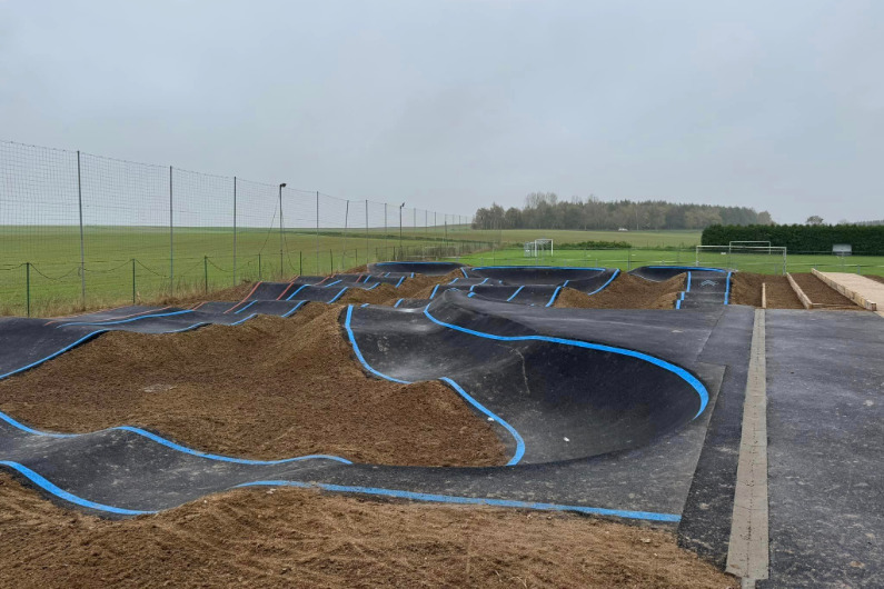 La pumptrack de Camblain l’Abbé (62)