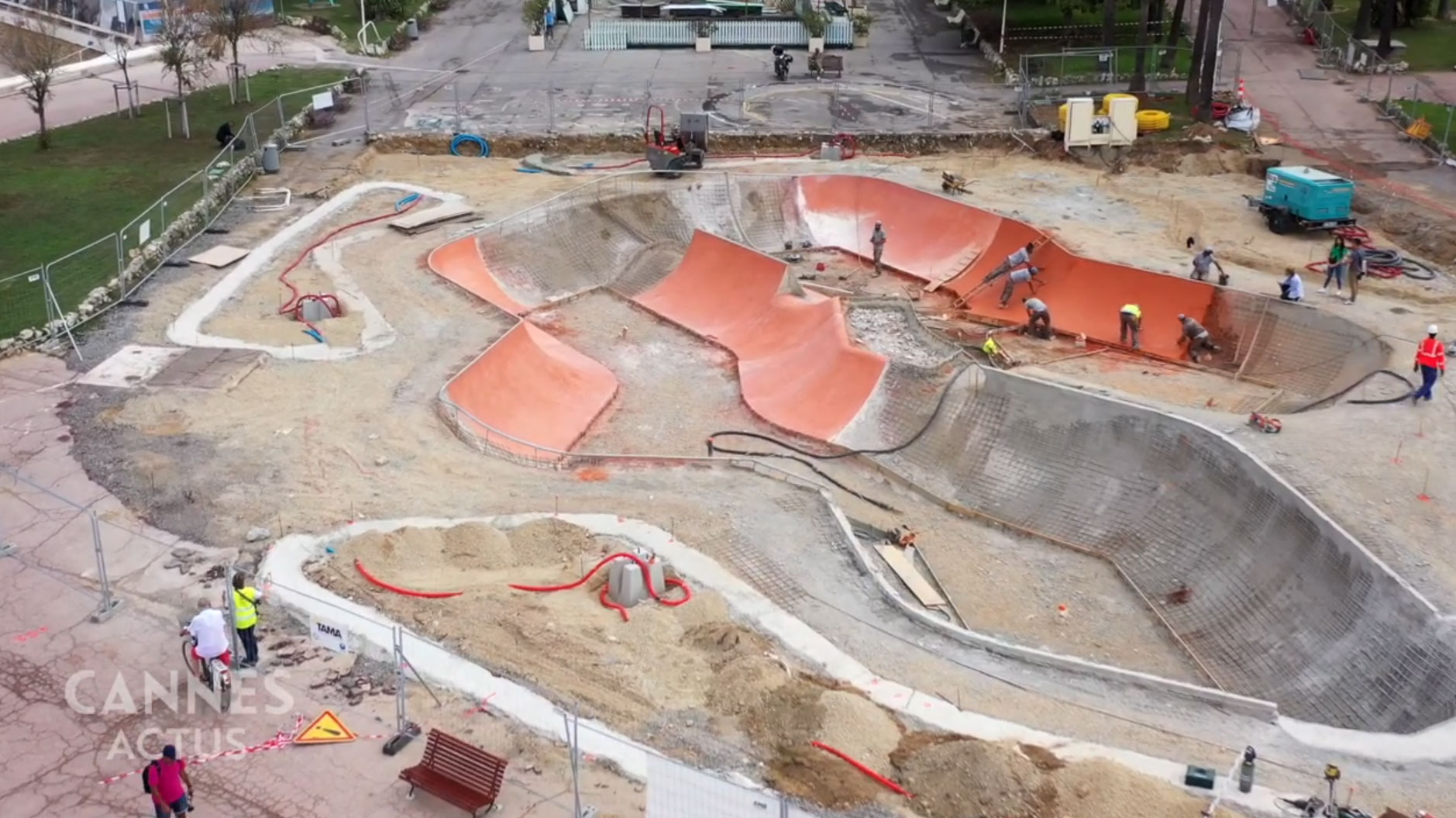 Construction du skatepark de Cannes (06)