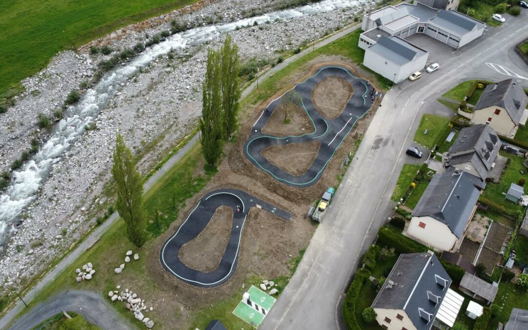 La pumptrack de Luz-Saint-Sauveur (65)