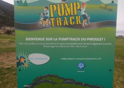 Pumptrack du Piroulet à Vassieux en Vercors (26)