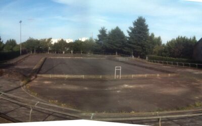Piste de roller course de la Durantière à Nantes