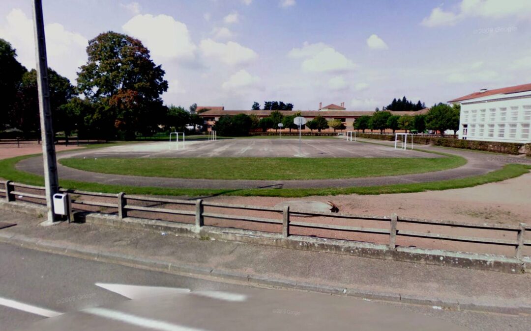 Piste d’athlétisme en dur de Charlieu