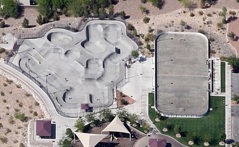 Anthem Hills Skatepark à Henderson