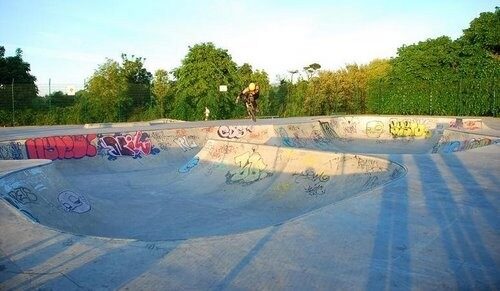 Bushy skatepark à Dublin