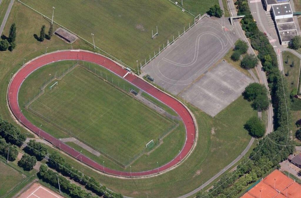 Circuit de roller du parc de Méons à Saint-Etienne