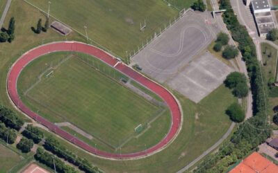 Circuit de roller du parc de Méons à Saint-Etienne