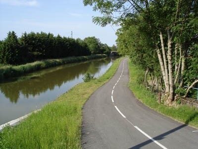 Coulée verte du canal de Dannemarie à Montbéliard