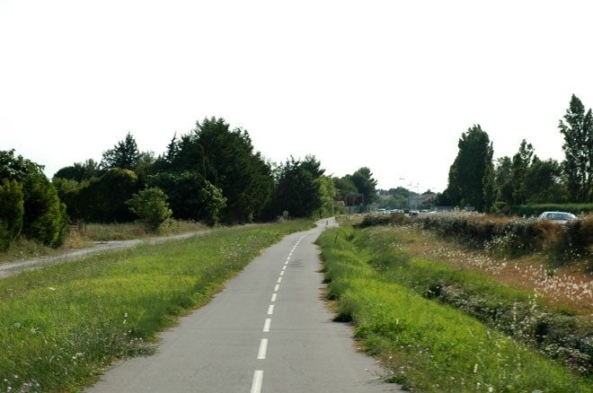 Piste cyclable de Lattes