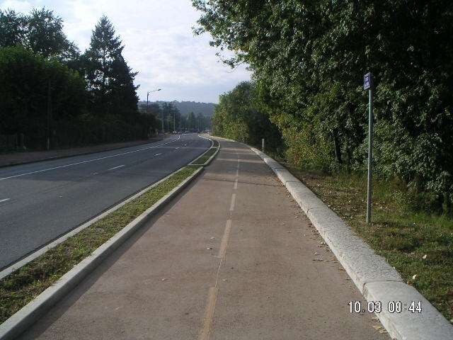 Piste cyclable de Neuville-sur-Saône à Fontaine sur Saône