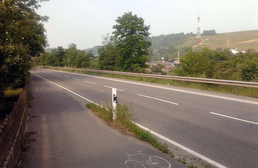 Piste cyclable de Schengen à Treves (coté luxembourgeois)