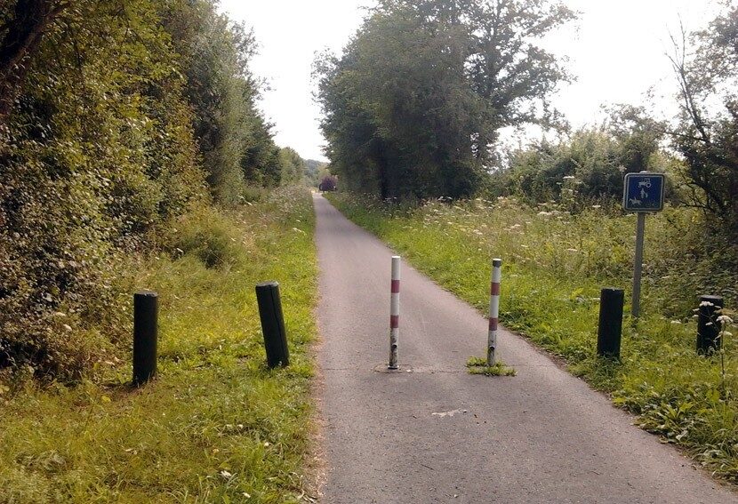 Piste cyclable de Schengen à Trèves (coté allemand)