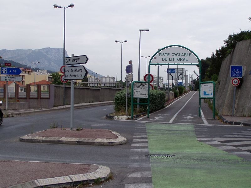 Piste cyclable de Toulon-Hyères à Cavalaire