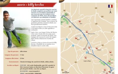 Piste cyclable de Wavrin à Billy Berclau