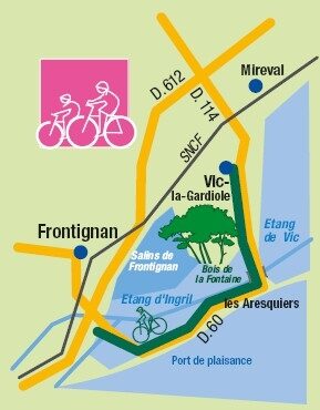 Piste cyclable des Aresquiers