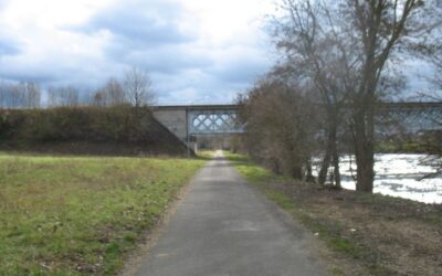 Piste cyclable des bords de Vienne à Châtellerault