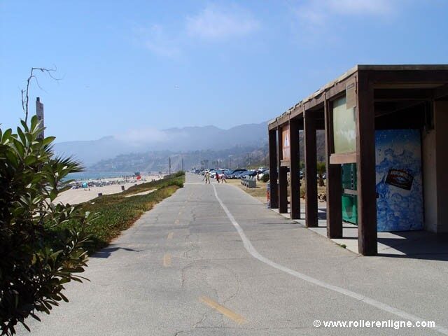 Piste cyclable du front de mer de Santa Monica