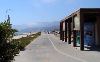 Piste cyclable du front de mer de Santa Monica