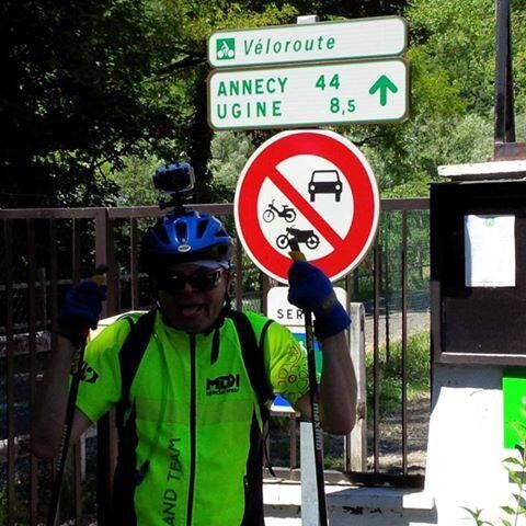 Piste cyclable du lac d’Annecy