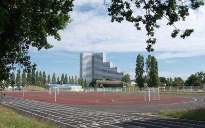 Piste d&rsquo;athlétisme de l&rsquo;Angevinière à Saint-Herblain