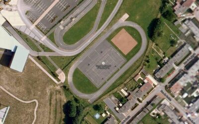 Piste d’athlétisme en dur de Lallaing