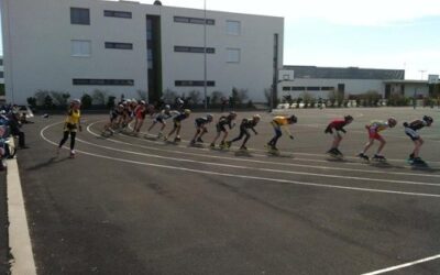 Piste d&rsquo;athlétisme en dur de Lunel