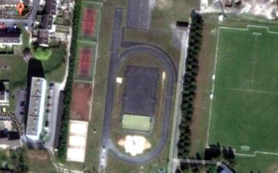 Piste d&rsquo;athlétisme en dur de Magenta