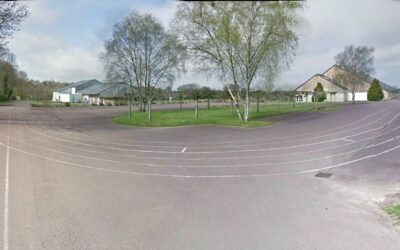 Piste d&rsquo;athlétisme en dur de Saint-Sauveur-Lendelin