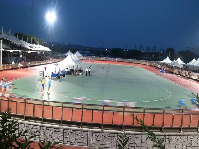 Piste de roller course de Daejeon