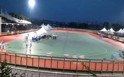 Piste de roller course de Daejeon