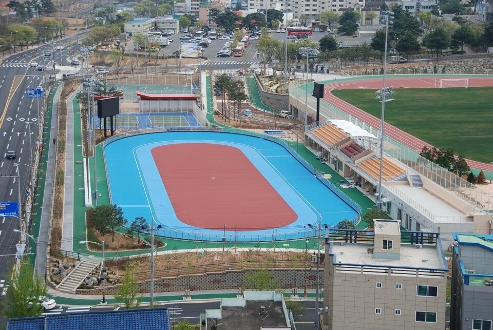 Piste de roller course de Gumi