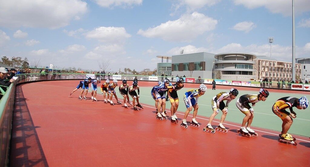 Piste de roller course de Naju