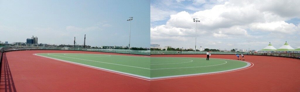 Piste de roller course de Pohang